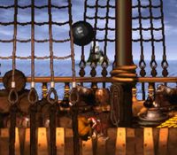 une photo d'Ã©cran de Donkey Kong Country sur Nintendo Super Nes